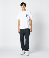DUGOUTS TEAM EMBLEM TEE(刺繍) WHITE