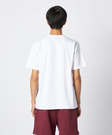 DUGOUTS CLUB BIG LOGO TEE WHITE