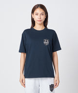 DUGOUTS TEAM EMBLEM TEE(刺繍) NAVY