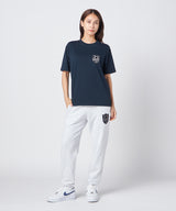 DUGOUTS TEAM EMBLEM TEE(刺繍) NAVY
