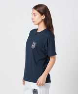 DUGOUTS TEAM EMBLEM TEE(刺繍) NAVY