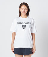 DUGOUTS TEAM BIG EMBLEM TEE WHITE