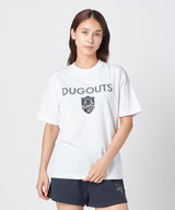 DUGOUTS TEAM BIG EMBLEM TEE WHITE