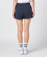 DUGOUTS TEAM EMBLEM SWEAT SHORT(刺繍) NAVY