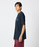 DUGOUTS CLUB LOGO TEE(刺繍) NAVY