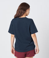 DUGOUTS CLUB BIG LOGO TEE NAVY
