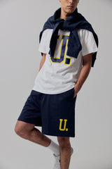 FOOTBALL Uロゴ　Tシャツ WHITE