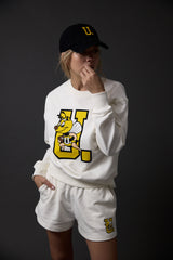BEE Uロゴショートパンツ WHITE