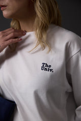 The Univ.エンブロイダリー ロンT NAVY