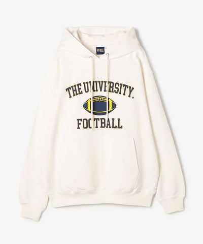 ボールロゴパーカー WHITE