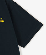 The Univ. エンブロイダリーロゴ Tシャツ NAVY