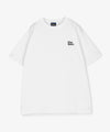 The Univ. エンブロイダリーロゴ Tシャツ WHITE