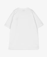 The Univ. エンブロイダリーロゴ Tシャツ WHITE