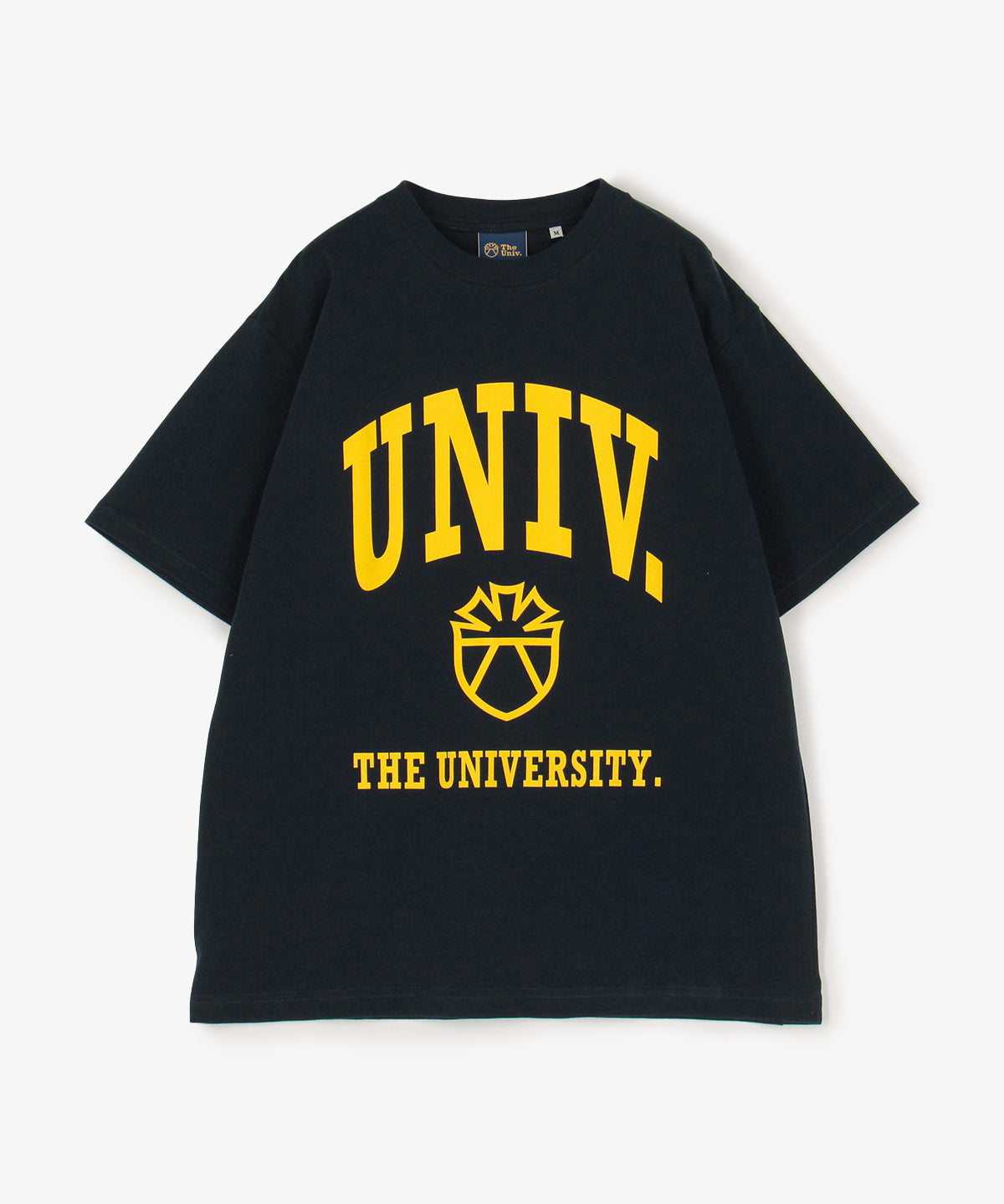 The University. カレッジロゴ Tシャツ NAVY