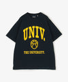 The University. カレッジロゴ Tシャツ NAVY
