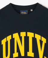 The University. カレッジロゴ Tシャツ NAVY