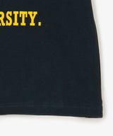 The University. カレッジロゴ Tシャツ NAVY