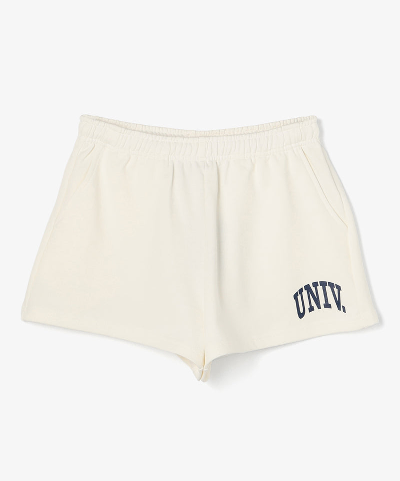アーチロゴショートパンツ WHITE