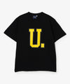 FOOTBALL Uロゴ　Tシャツ BLACK