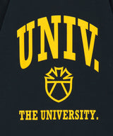The University. カレッジロゴ Tシャツ NAVY