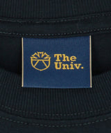 The University. カレッジロゴ Tシャツ NAVY
