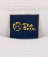 The University. ビッグラインロゴ Tシャツ WHITE