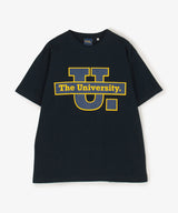 The University. ビッグラインロゴ Tシャツ NAVY