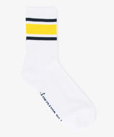 The Univ. 3Pソックス メンズ25-27cm WHITE