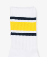The Univ. 3Pソックス メンズ25-27cm WHITE