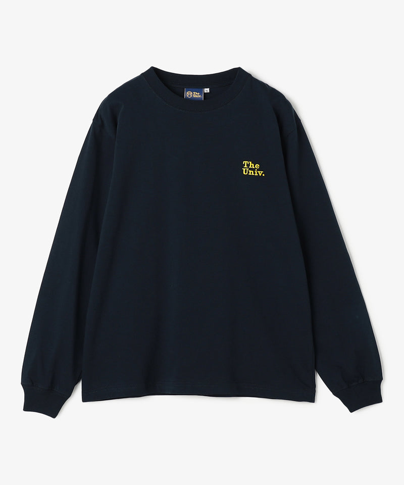 The Univ.エンブロイダリー ロンT NAVY