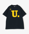 The University. Uロゴ Tシャツ NAVY