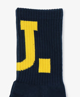 The Univ. 3Pソックス メンズ25-27cm NAVY