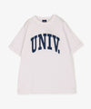 UNIV.アーチロゴ Tシャツ WHITE