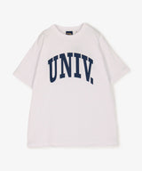 UNIV.アーチロゴ Tシャツ WHITE