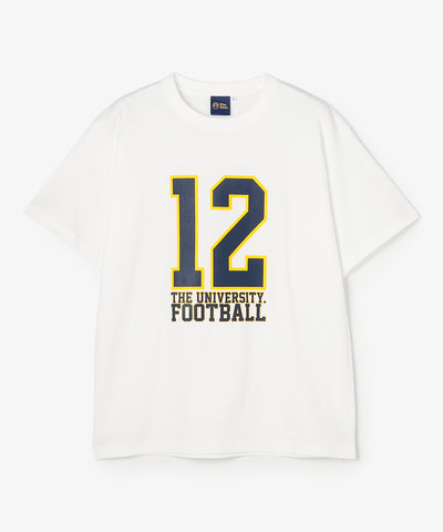 FOOTBALL12　Tシャツ WHITE