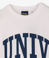 UNIV.アーチロゴ Tシャツ WHITE
