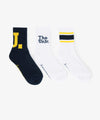 The Univ. 3Pソックス ウィメンズ23-25cm NAVY