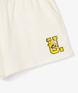 BEE Uロゴショートパンツ WHITE