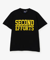 SECOND EFFORT　Tシャツ BLACK
