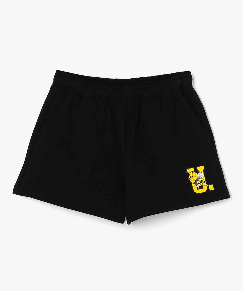 BEE Uロゴショートパンツ BLACK