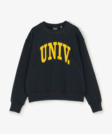UNIV. アーチロゴ スウェット NAVY