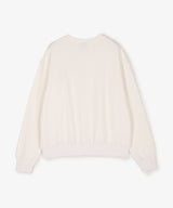 The Univ.エンブロイダリーロゴ スウェット WHITE