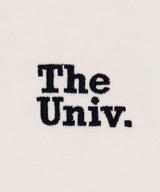 The Univ.エンブロイダリーロゴ スウェット WHITE