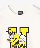 BEE Uロゴスウェット WHITE