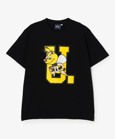 BEE Uロゴ　Tシャツ BLACK