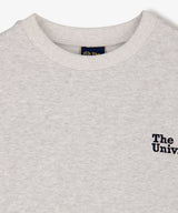 The Univ.エンブロイダリーロゴ スウェット GRAY