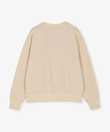 The Univ.エンブロイダリーロゴ スウェット BEIGE