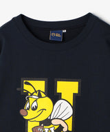 BEE Uロゴスウェット NAVY
