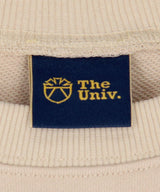 The Univ.エンブロイダリーロゴ スウェット BEIGE