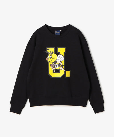 BEE Uロゴスウェット BLACK